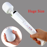 Huge Magic Wand Vibrators for women, USB Charge Big AV Stick Female G Spot Massager Clitoris Stimulator Adult Sex Toys for Woman