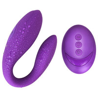 Wireless Vibrator Adult Toys For Couples USB Rechargeable Dildo G Spot U Silicone Stimulator Double Vibrators Sex Toy For Woman