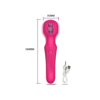 18 Speed Powerful Dildo Vibrator AV Magic Wand G-Spot Massager Sex Toy For Women Couple Clitoris Stimulator Goods for Adults 18