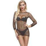 Sexy Lingerie V-Neck Lace Sexy Dress With G string Garter Women Transparent Sex Underwear Babydoll Sleepwear Erotic Costume