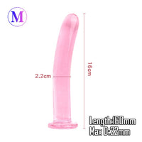 Glass Dildo Pink Rose Flower Shape Vaginal Anal Butt Plug Self Comfort Masturbator Sex Toys for Woman